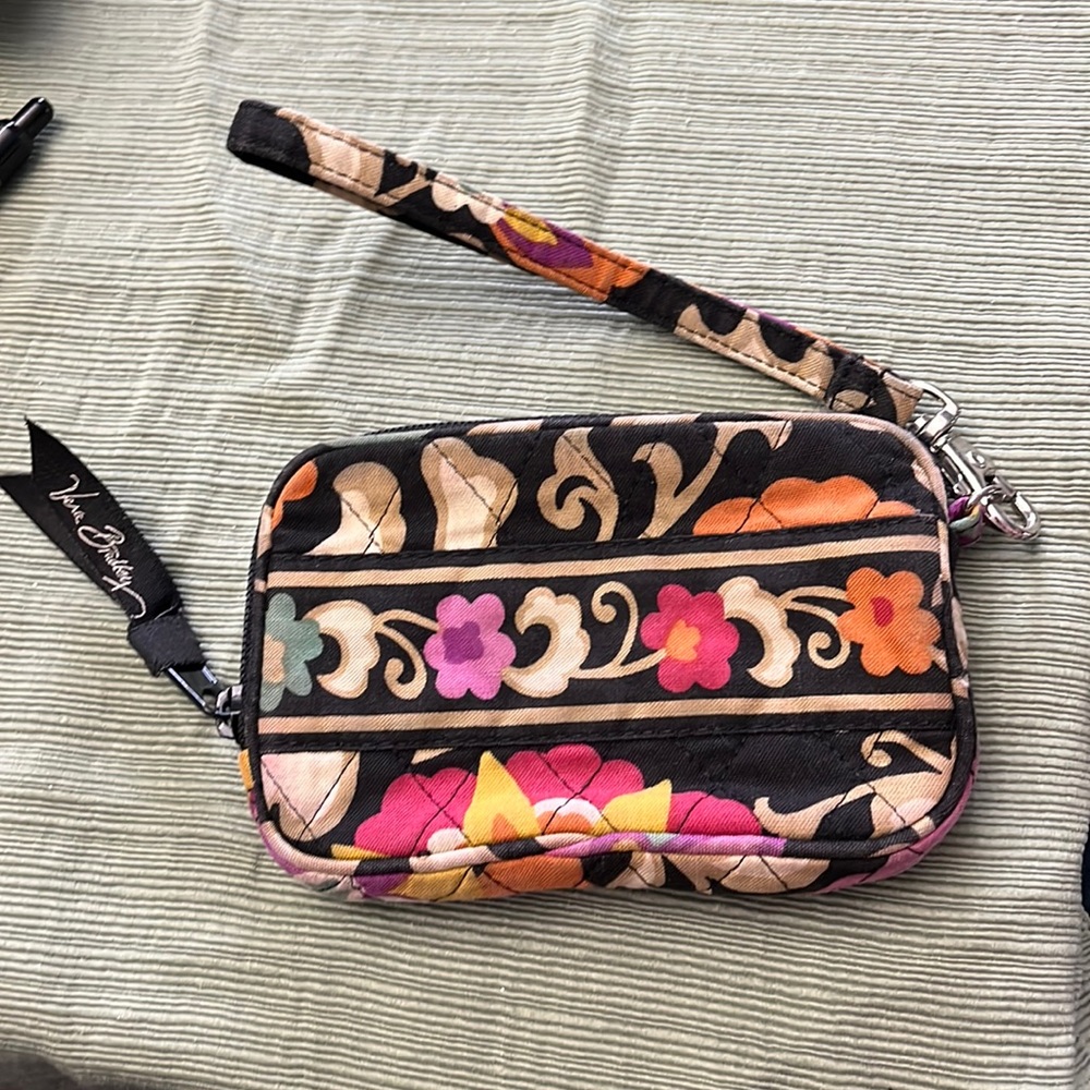 Vera Bradley 3011 Suzani wristlet (clip and zip)